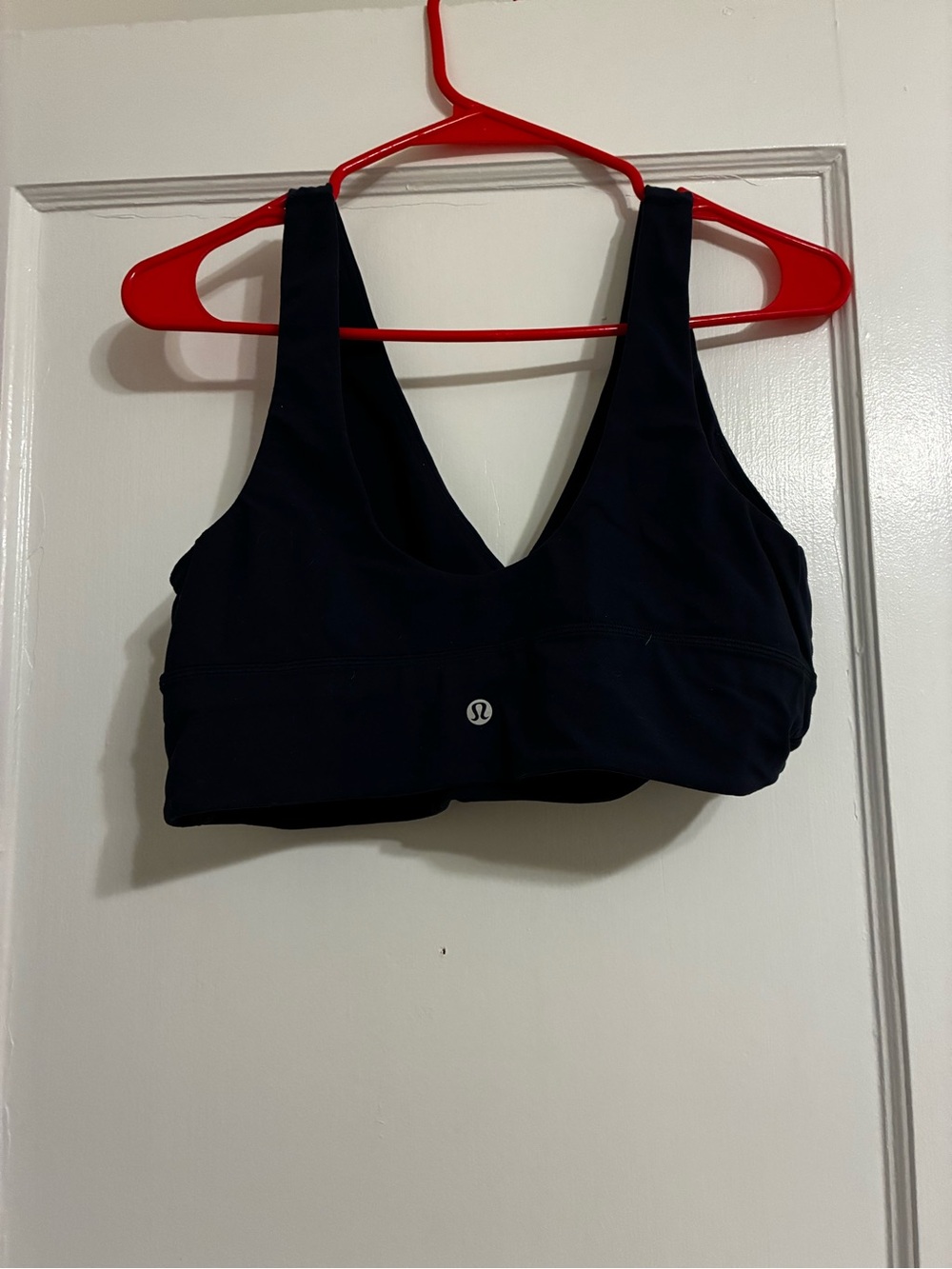 lululemon athletica align Black V-Neck Sports Bra a/b cup 14